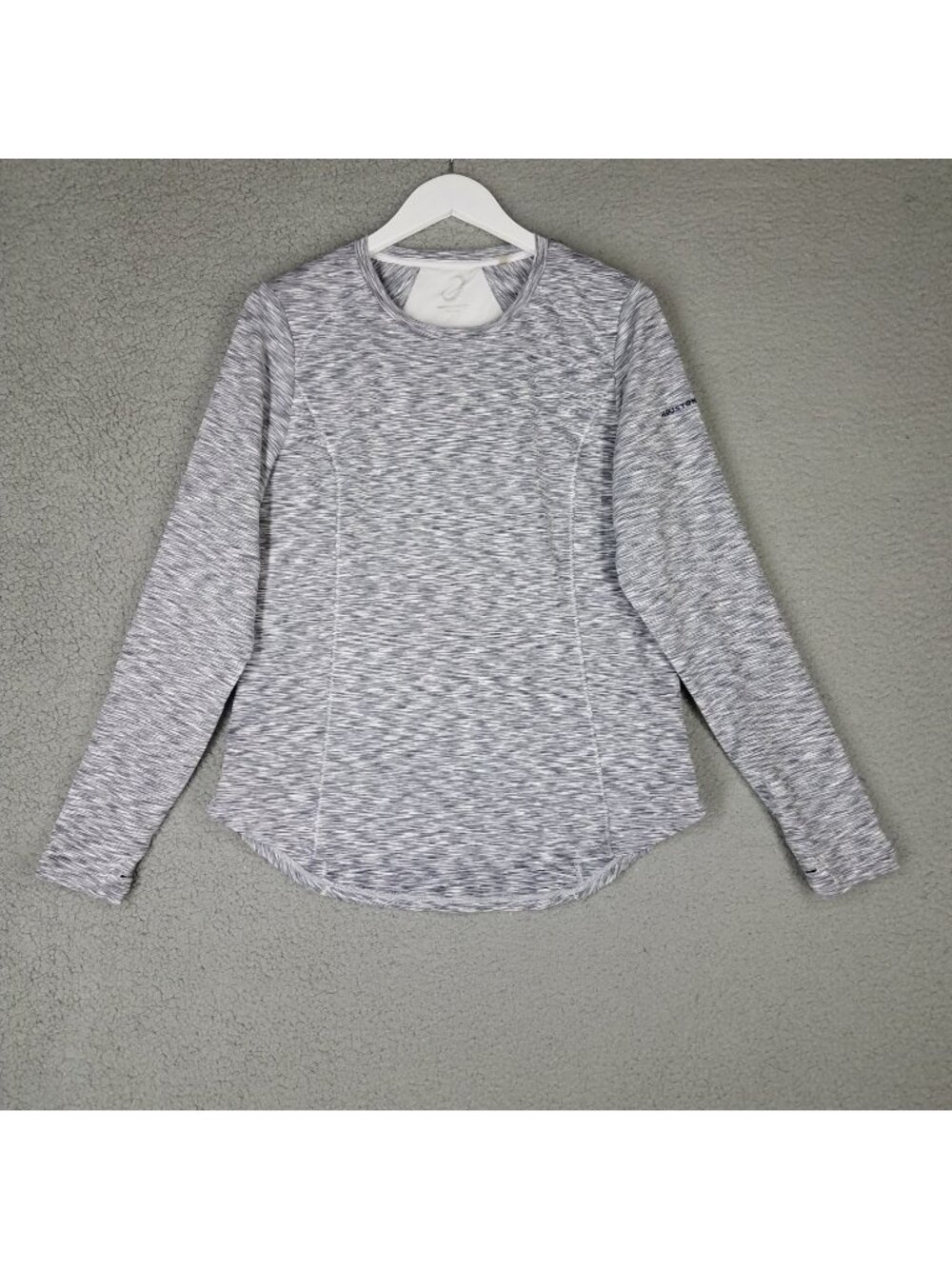 Zero Restriction Long Sleeve Shirt Women's Adult Large Golf Layers Active Gray